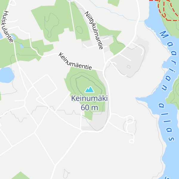 Map of Keinumäki