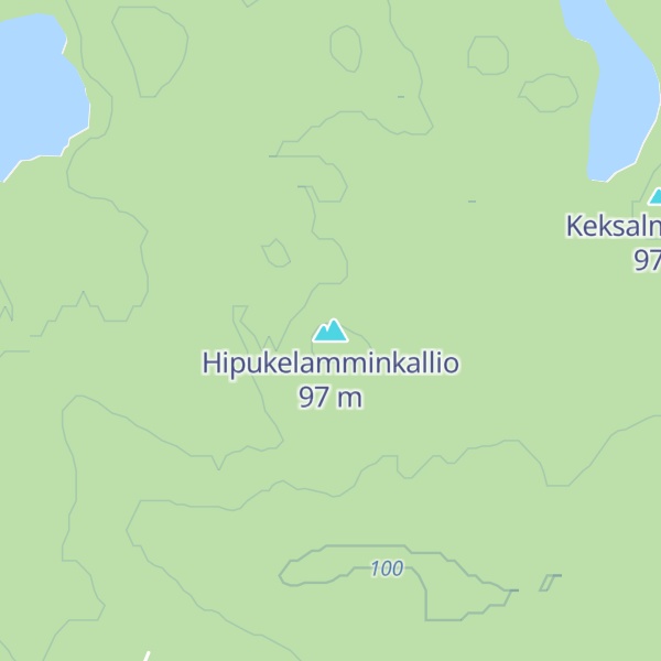 Map of Hipukelamminkallio