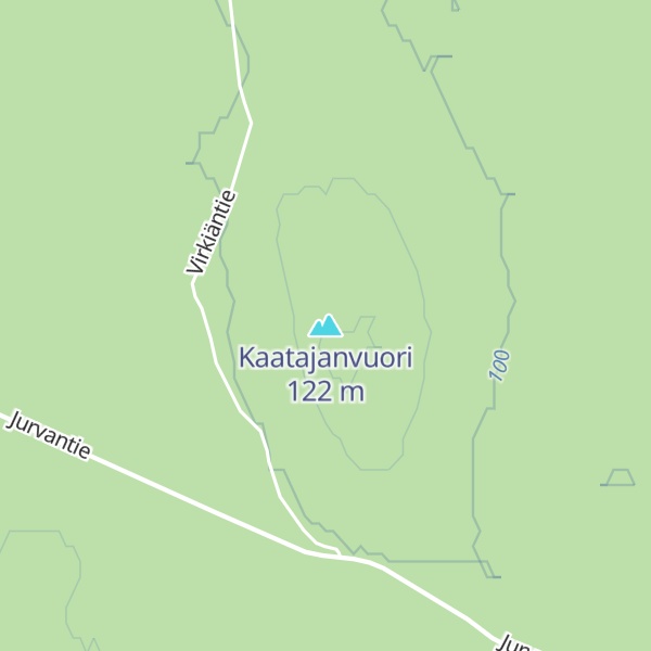 Map of Kaatajanvuori