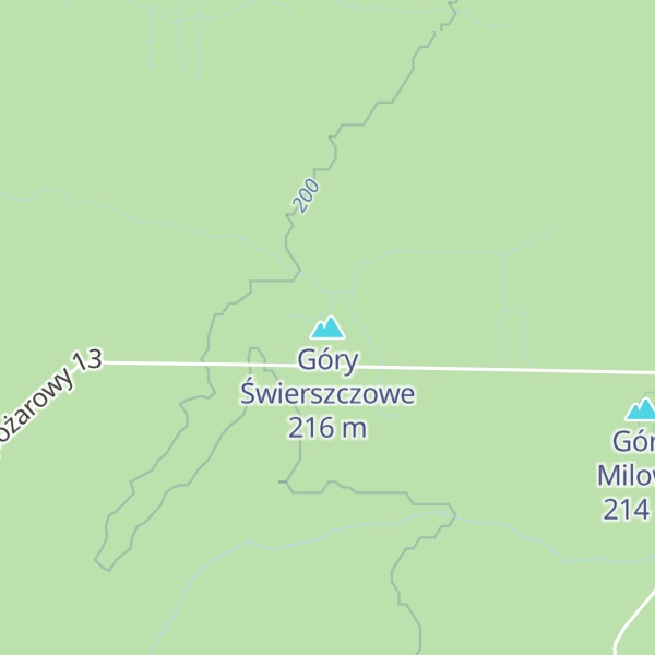 Map of Góry Świerszczowe