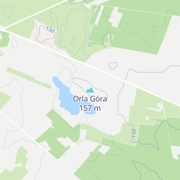 Map of Orla Góra