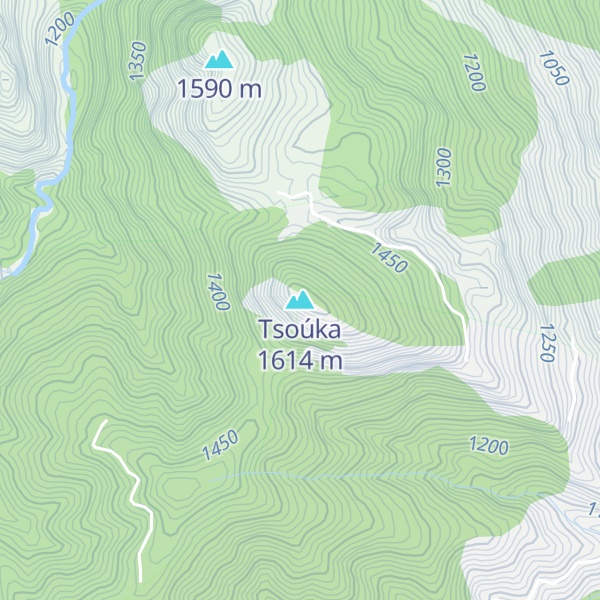 Map of Tsoúka
