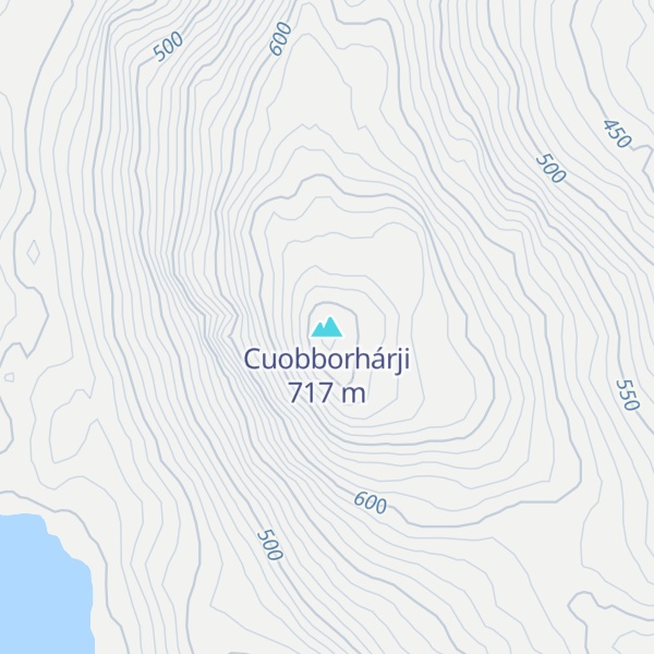 Map of Cuobborhárji