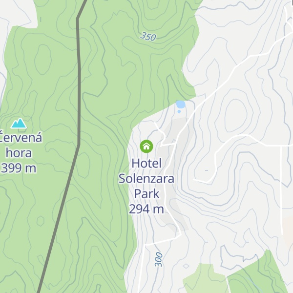 Map of Hotel Solenzara Park