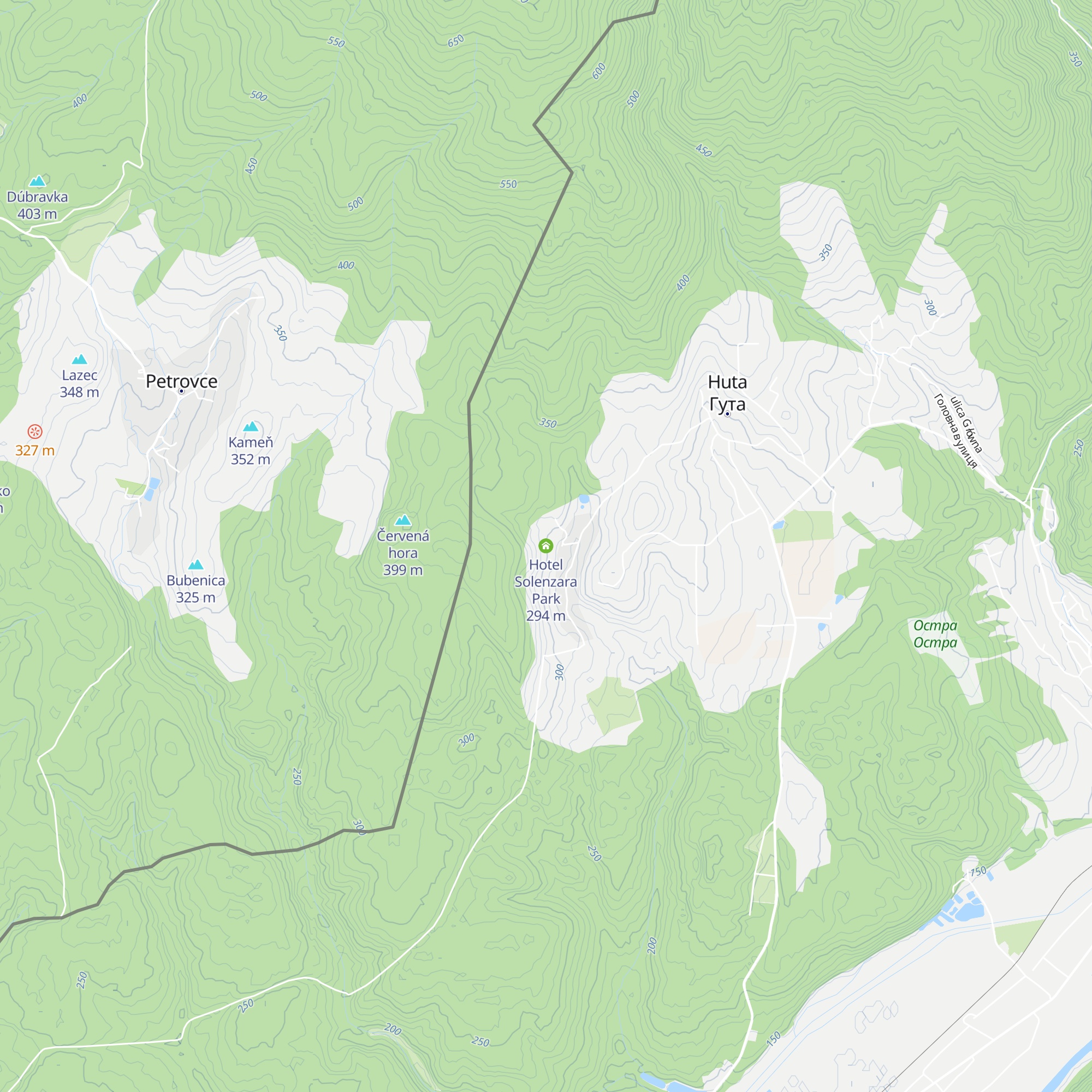 Hotel Solenzara Park map