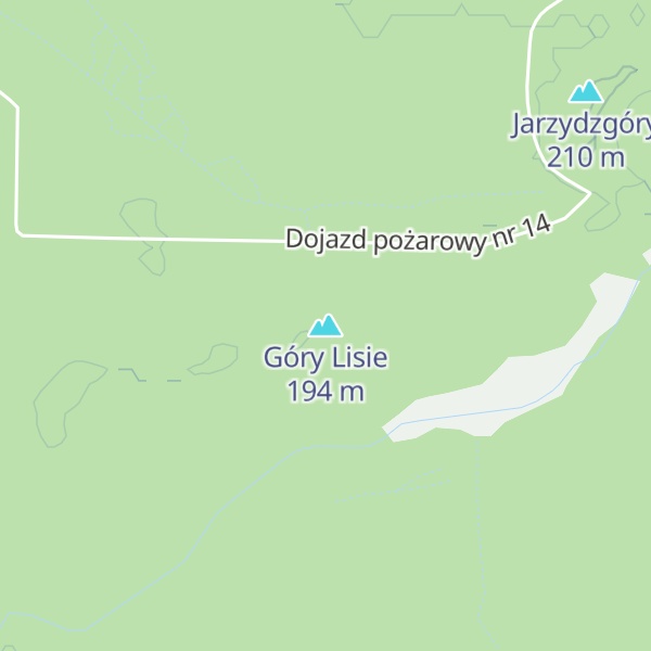 Map of Góry Lisie