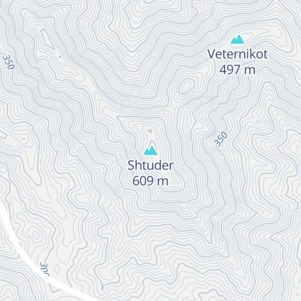 Map of Shtuder