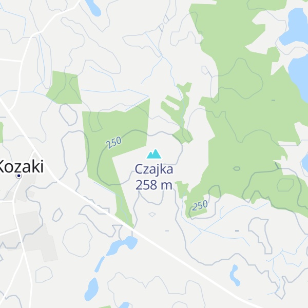 Map of Czajka