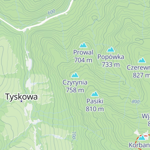 Map of Czyrynia