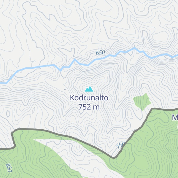 Map of Kodrunalto