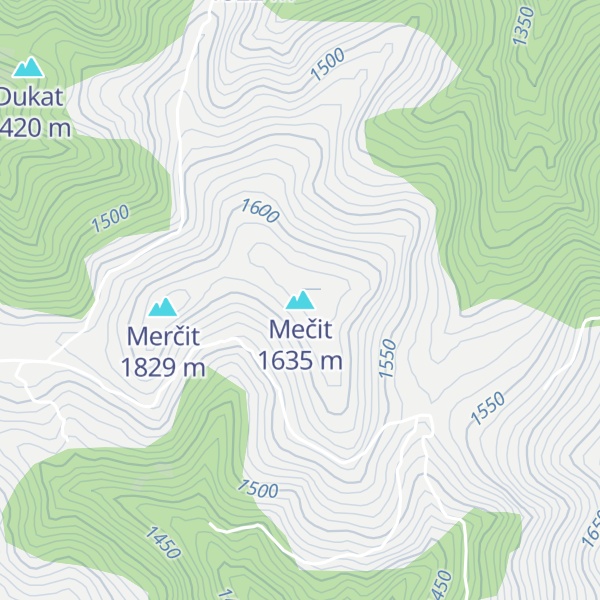 Map of Mečit