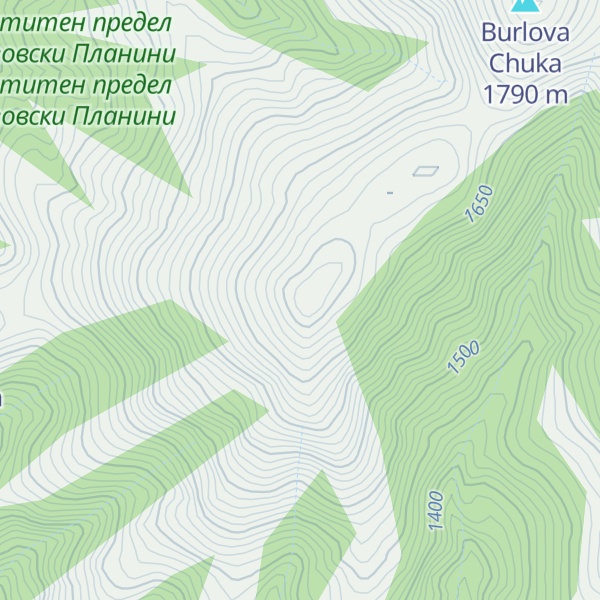 Map of Orlov Kamen