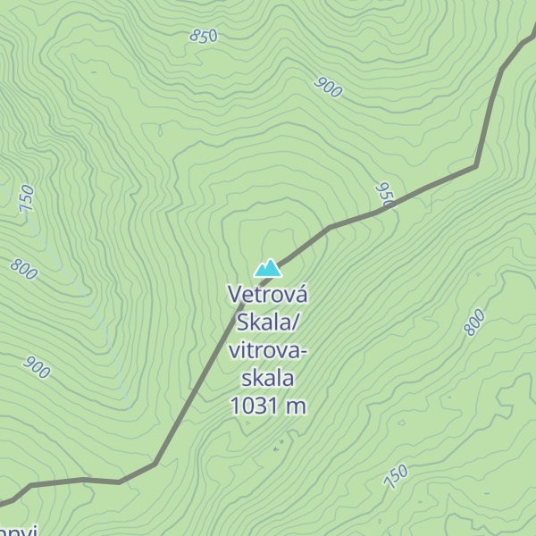 Map of Vetrová Skala/vitrova-skala