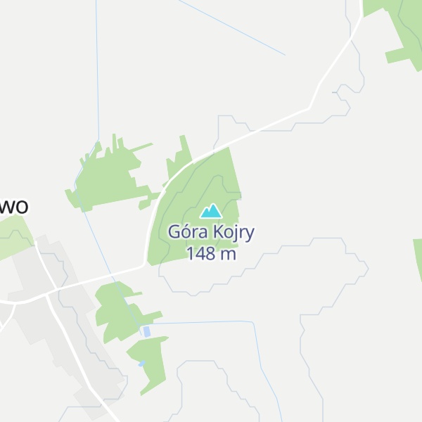 Map of Góra Kojry