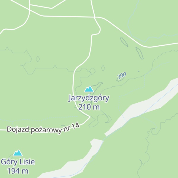 Map of Jarzydzgóry