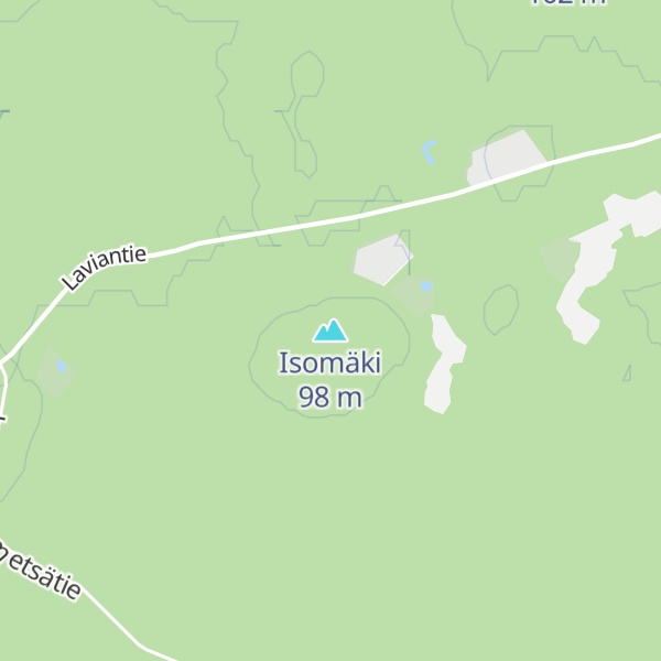 Map of Isomäki