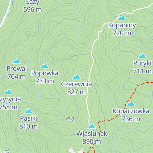 Map of Czerewnia