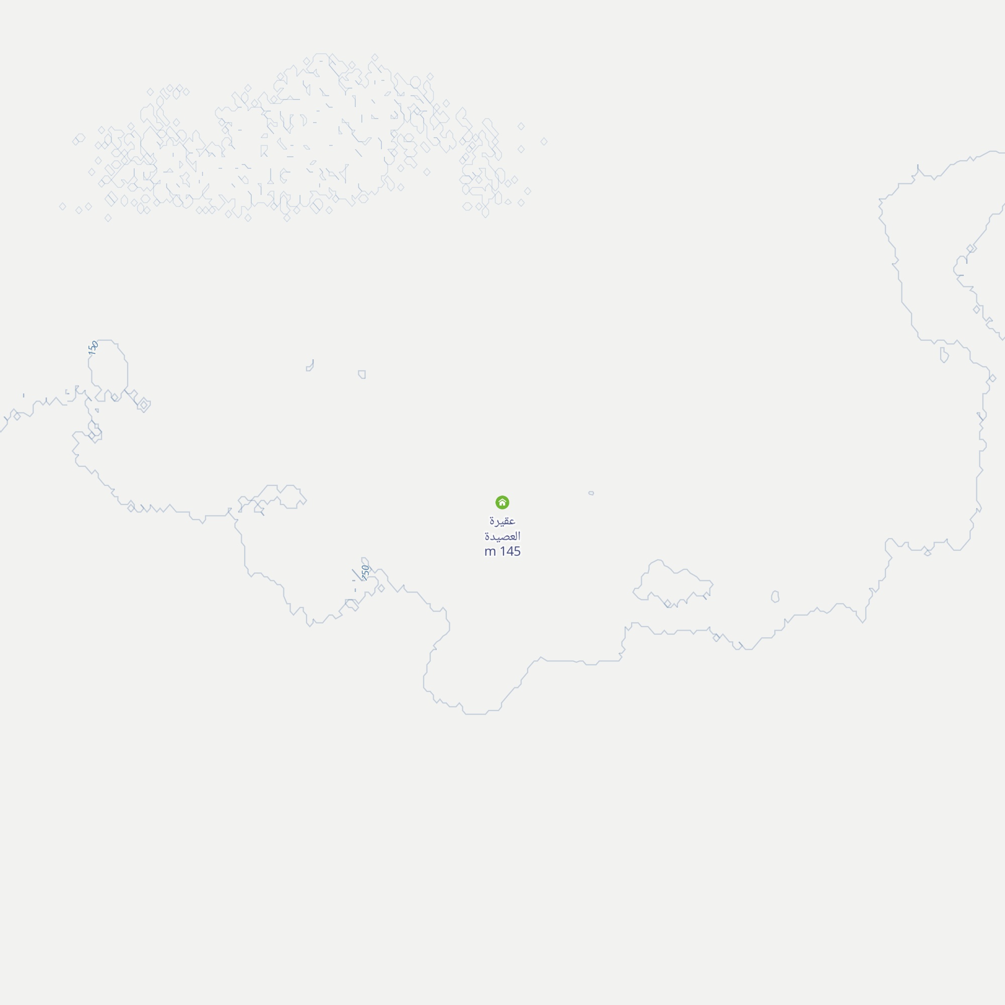 عقيرة العصيدة map