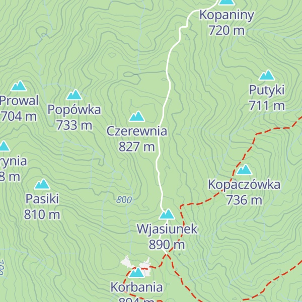 Map of Dodniaczka