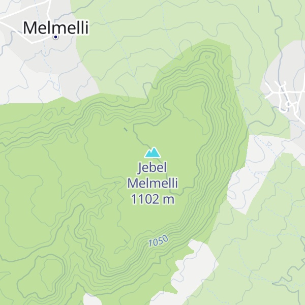 Map of Jebel Melmelli