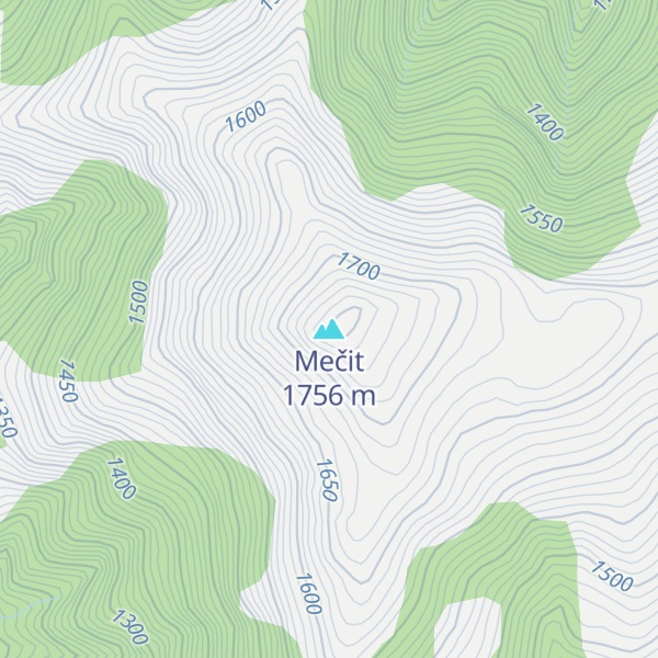Map of Mečit