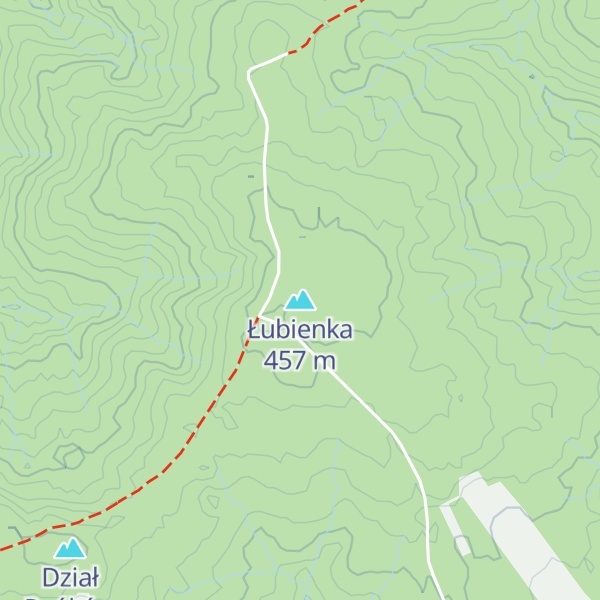 Map of Łubienka