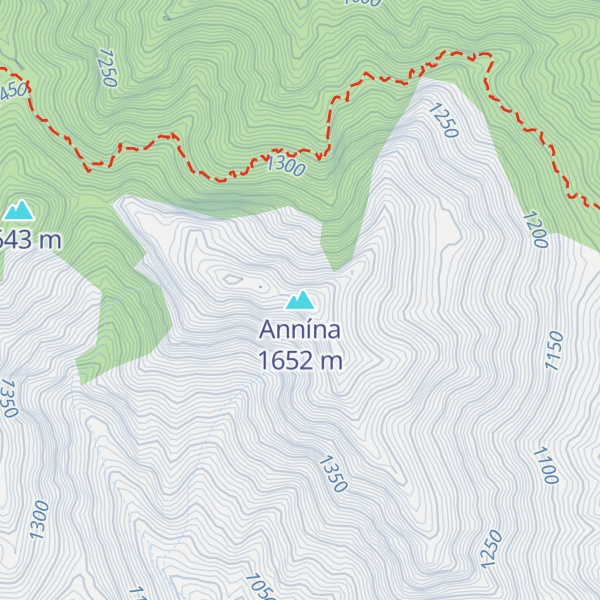 Map of Annína