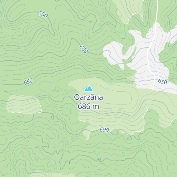 Map of Oarzăna