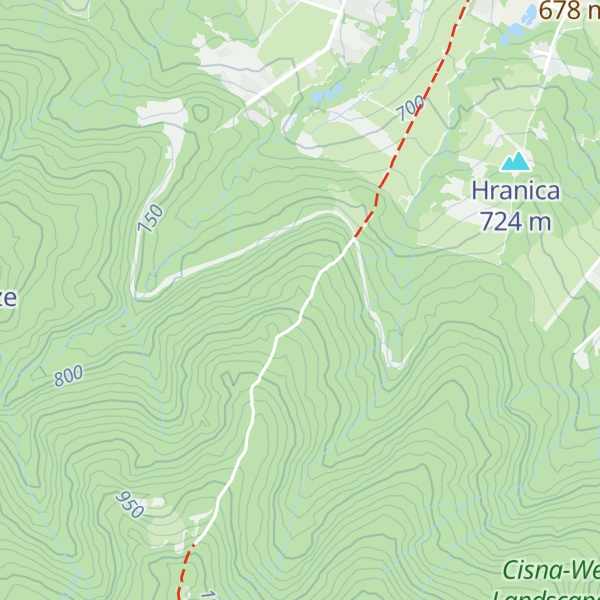 Map of Berdo Hromadzkie