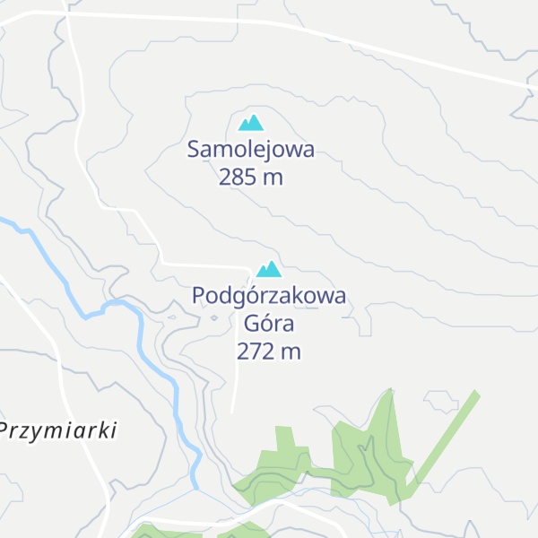 Map of Podgórzakowa Góra