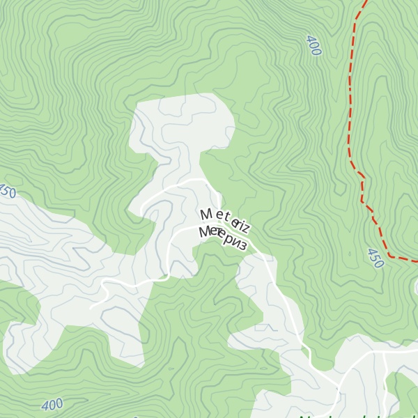 Map of Topolov breg