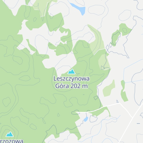 Map of Leszczynowa Góra