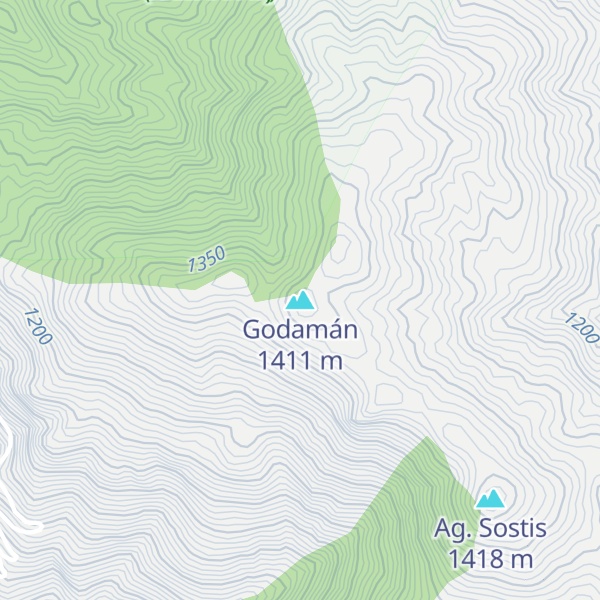 Map of Godamán