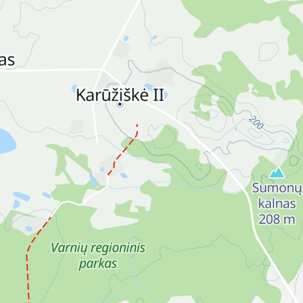 Map of Kepaliuškalnis