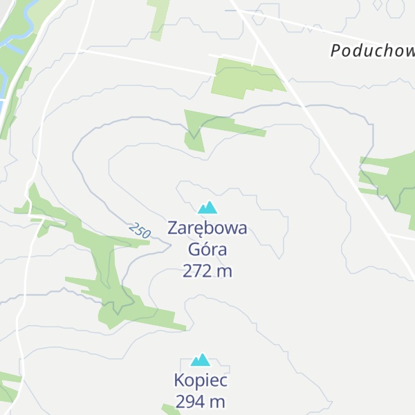 Map of Zarębowa Góra