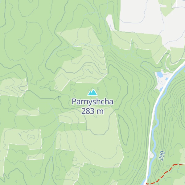 Map of Parnyshcha