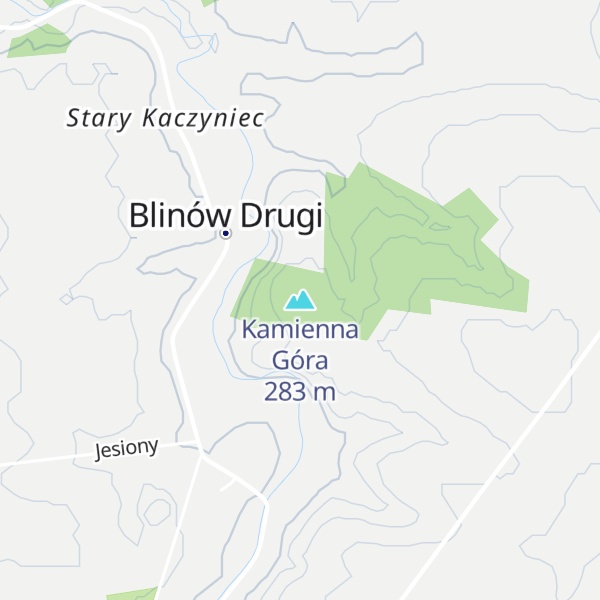 Map of Kamienna Góra