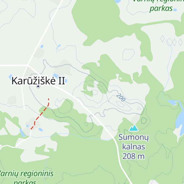 Map of Medvėgalis