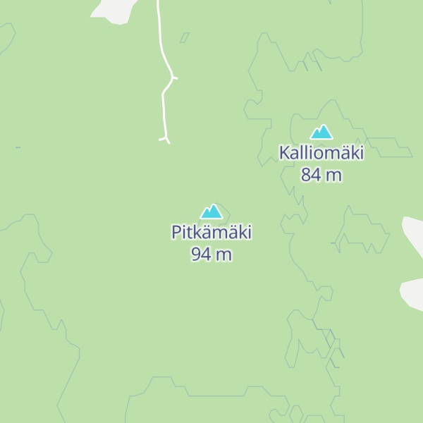 Map of Pitkämäki