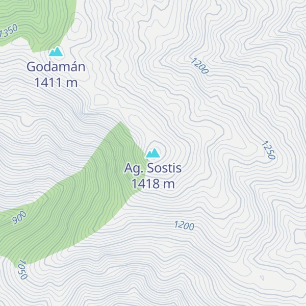 Map of Ag. Sostis