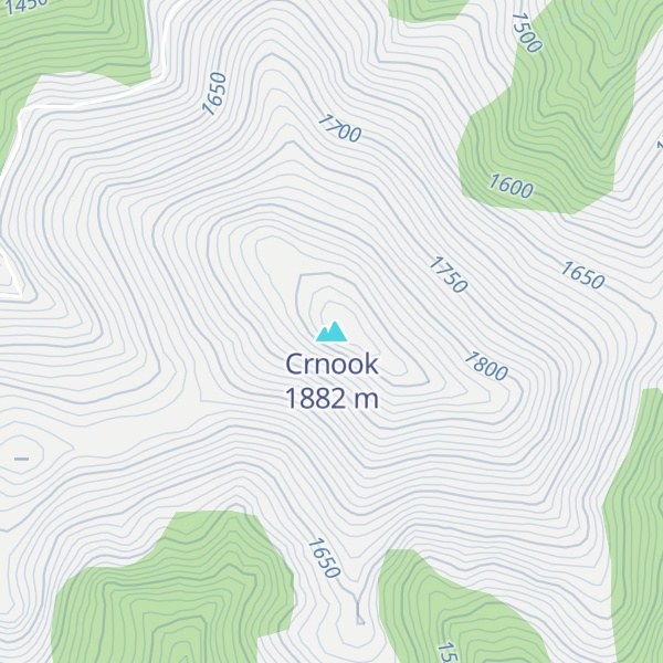 Map of Crnook
