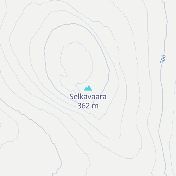 Map of Selkävaara