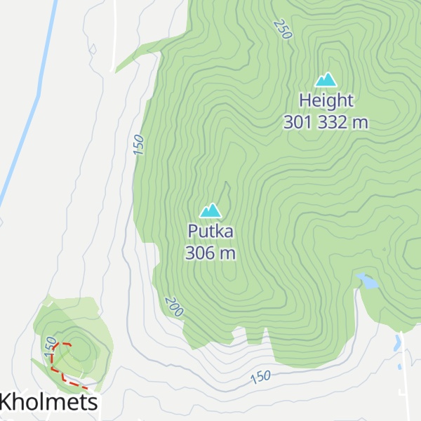 Map of Putka