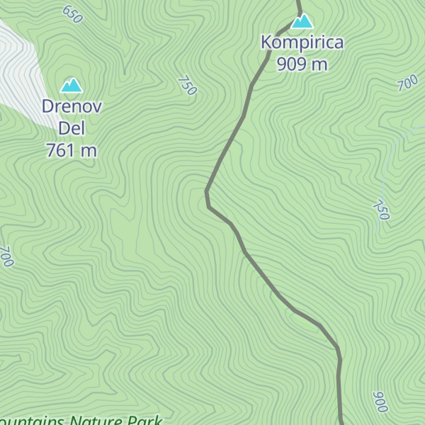 Map of Suvi kladenac