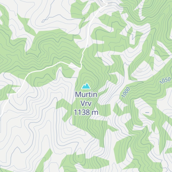Map of Murtin Vrv