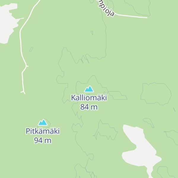 Map of Kalliomäki