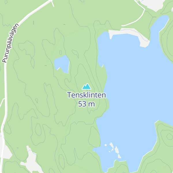 Map of Tensklinten