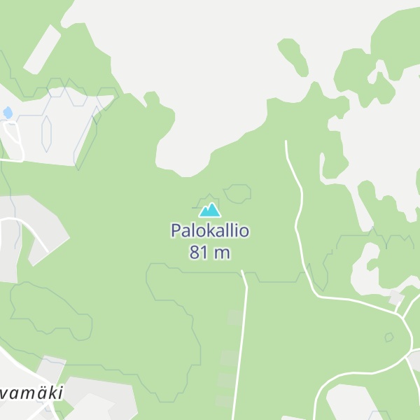 Map of Palokallio