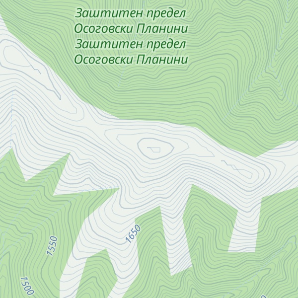 Map of Bandera