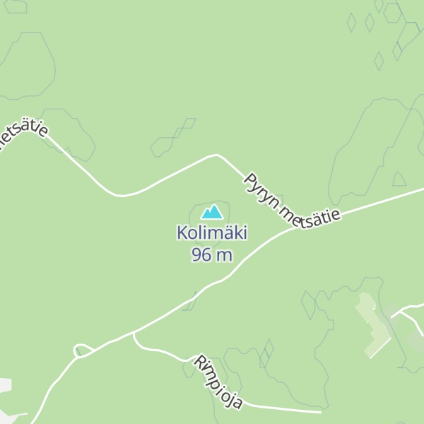 Map of Kolimäki